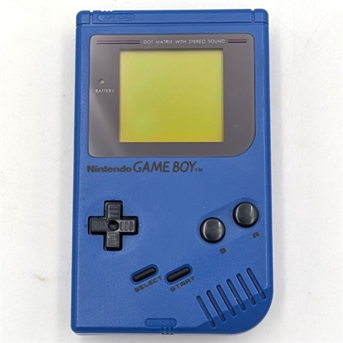 Game boy Original - Konsol - Blue - SNR GM4508910 (A Grade) (Genbrug)